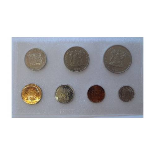 1989 SEALED UNC MINT PACKS - RARE LARGE R1,00 - SETS 28 YEARS OLD